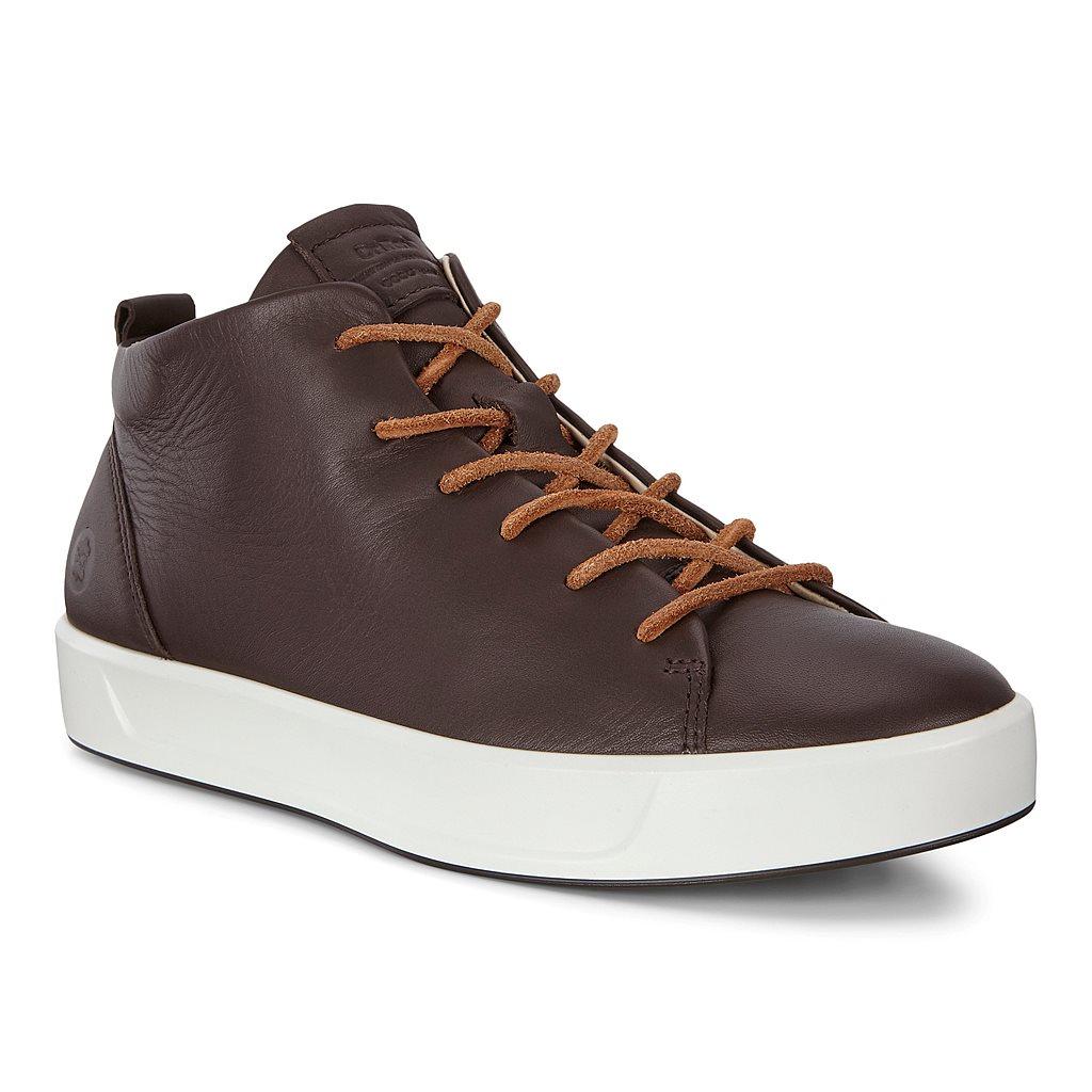 Ecco Soft 8 Womens Sneakers Brown Online - India NJA-267310